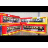Four boxed Hornby coaches, including R4623