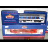 Boxed Bachmann Car Transporter 38-250, together wi