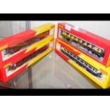 Four boxed Hornby Coaches, including R4512
