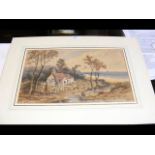 An early watercolour of Bonchurch