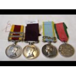 Sergeant J Hepplestone, Royal Artillery four medal