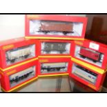 Seven boxed Hornby Goods Wagons, including R6783