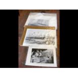 Portfolio of prints and etchings