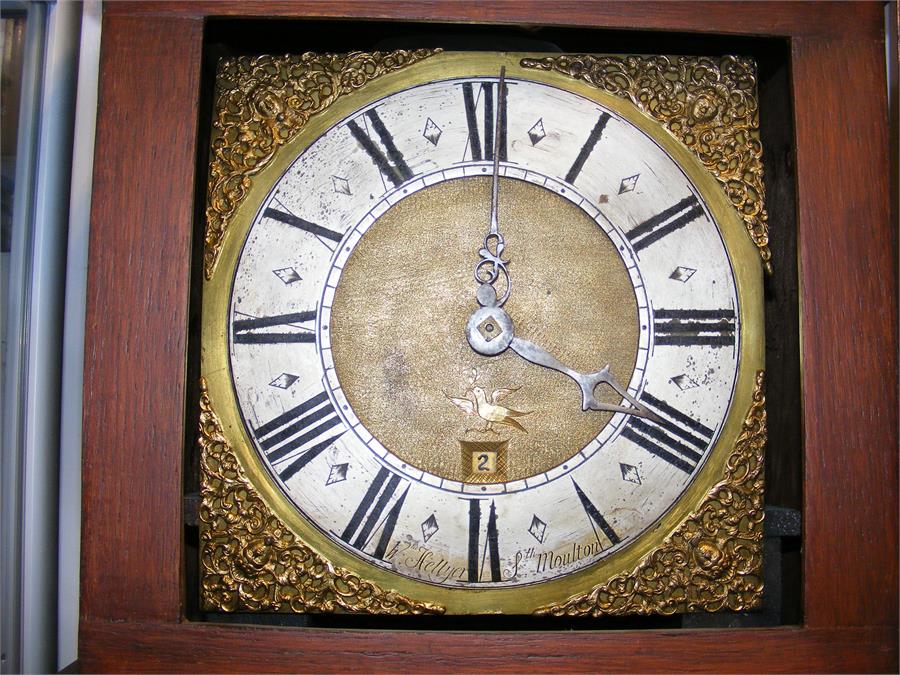 An 18th century thirty hour long case clock by Hel - Image 2 of 9