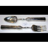 Sterling silver salad servers