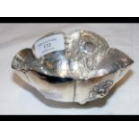 A 925 mark decorative silver bowl