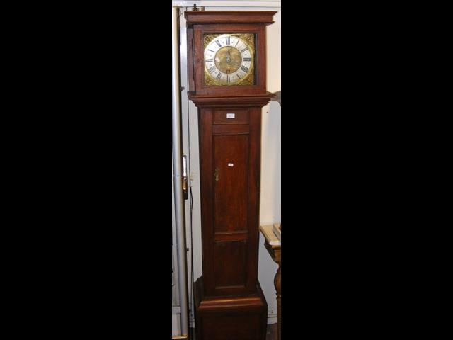 An 18th century thirty hour long case clock by Hel