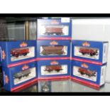 Seven boxed Bachmann Wagons, including 38-005A