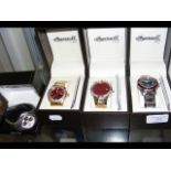 Four new gents' wrist watches, including Ingersoll