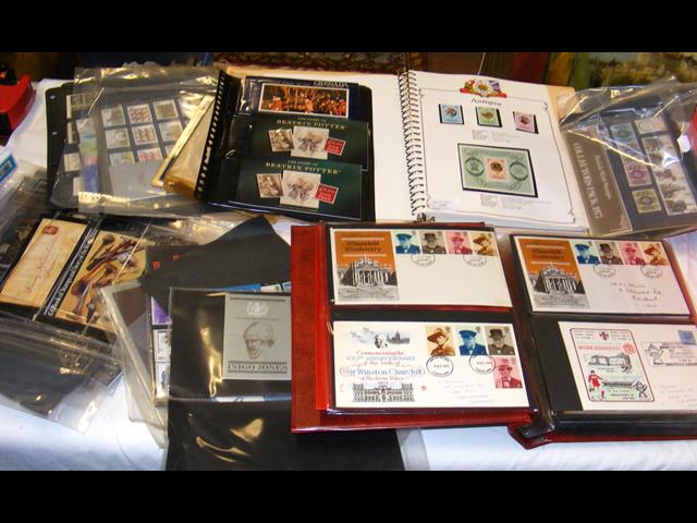 An album containing First Day Covers and a selection of collectors packs - Image 2 of 2