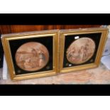 Pair of French engravings