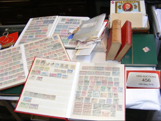 A large single owner's stamp collection in albums