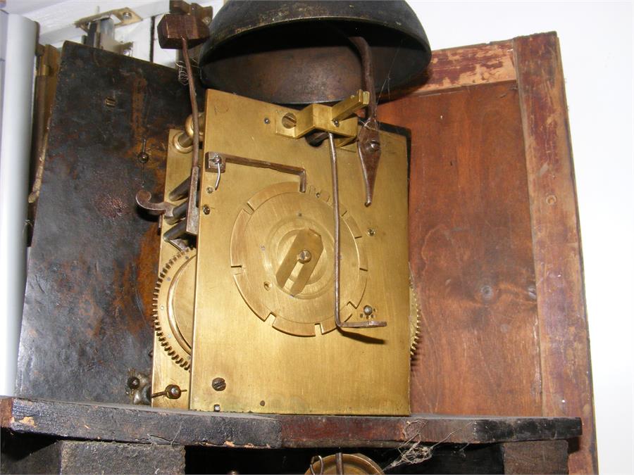 An 18th century thirty hour long case clock by Hel - Image 6 of 10