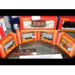 Five boxed Hornby Wagons, including R6211, R221