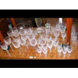 Large collection of Waterford Crystal, including w