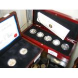 "Canadian 20 Dollars Christmas Silver Coin Pair", tog