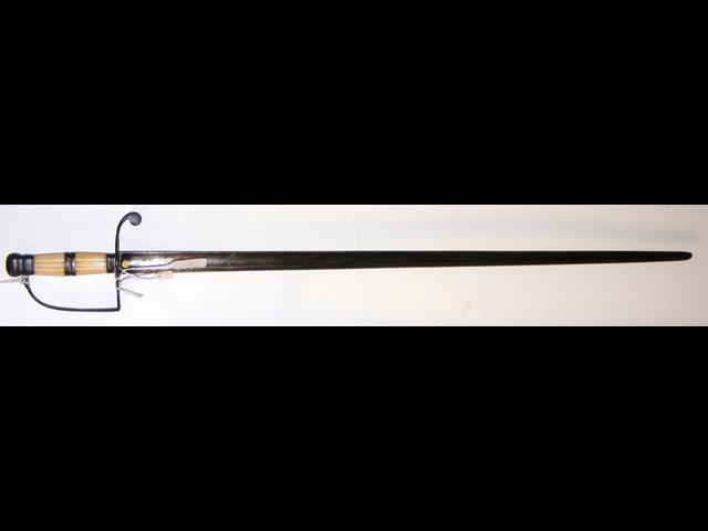 An ivory handled sword - 93cm