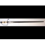 An ivory handled sword - 93cm