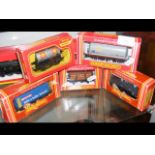 Five boxed Hornby Wagons, including R032, R727