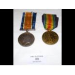 Two First World War medals to Lieutenant H Gale -