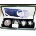 "Britannia Collection 2005 Silver Proof Four-Coin Set"