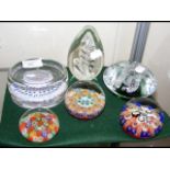 Millefiore and other paperweights