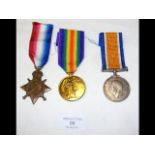 A First World War three medal group to CPO H Norri