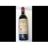 Vintage bottle of 1981 Petrus Pomerol