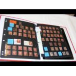 Great Britain stamp album - Queen Victoria, includ