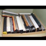 Selection of unboxed model railway carriages