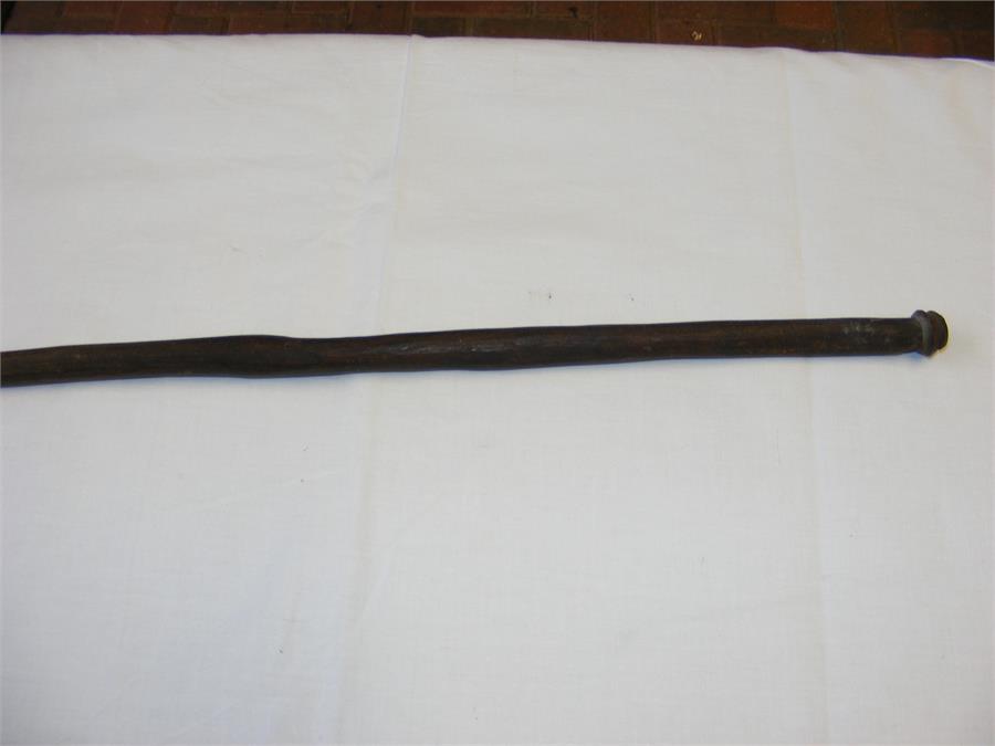 Five antique African spears with wooden shafts - Image 13 of 20