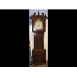 A 19th century eight day Grandfather clock (for re