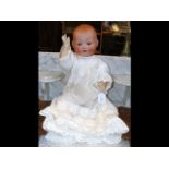 Antique bisque head doll by Armand Marseille - 60c