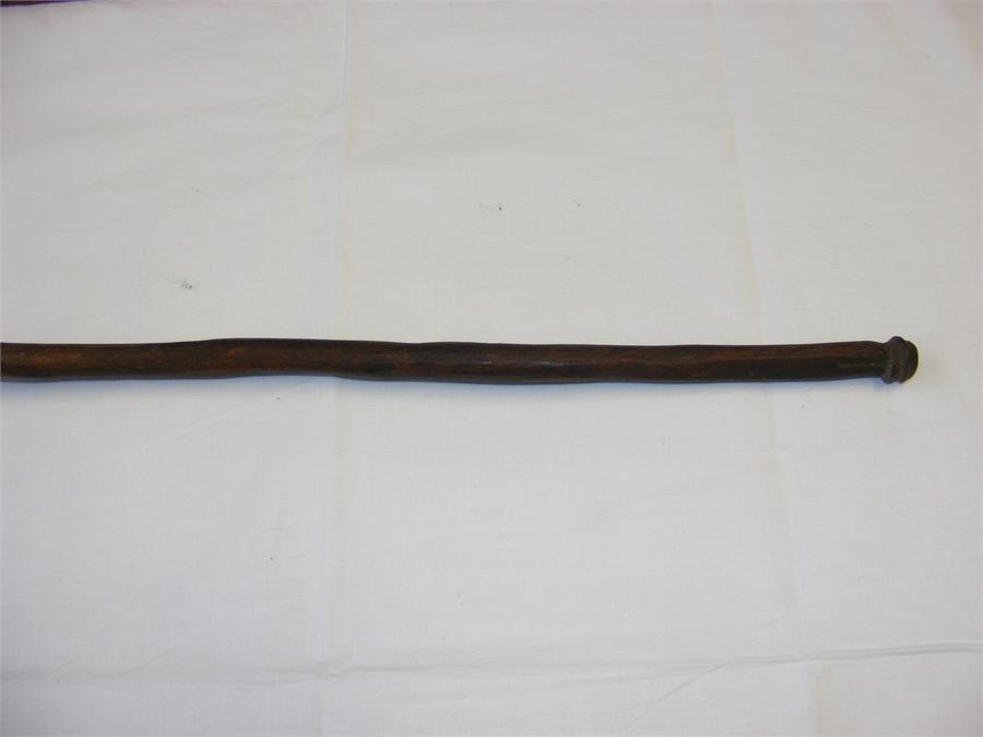 Five antique African spears with wooden shafts - Image 12 of 20