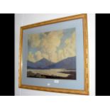 PAUL HENRY "In The West of Ireland" coloured print