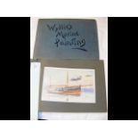 "Wyllie's Marine Painting", together with "Sketch Book"