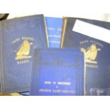 Selection of books on yachting and ships, includin