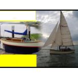 The sailing yacht "Calypso" - 18ft Bermudan 3/4 Ri