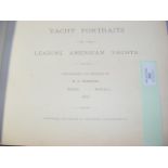 N L Stebbins "Yacht Portraits of The Leading Ameri