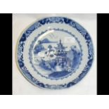 An 18th century Chinese Nanking ceramic plate - 27