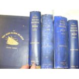 Five volumes of "The Yacht Racing Calendar and Rev