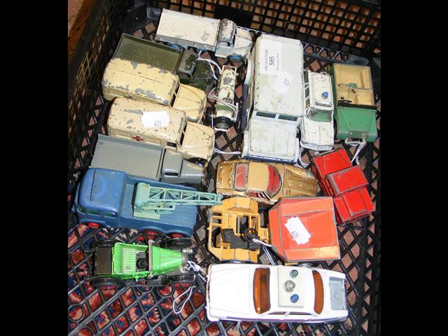 Collectable Dinky die-cast vehicles, including Mor