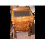 Antique Davenport desk with fitted interior