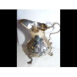 Silver cream jug