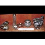Selection of silver plated ware and other