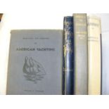 Books relating to American yachting, including "En