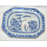 An 18th century Chinese Nanking ceramic plate of s