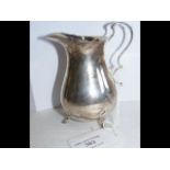A 9.5cm high silver cream jug