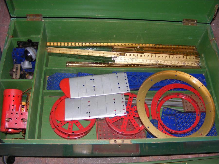 Meccano Outfit No.10 in original green box (incomp - Image 3 of 7