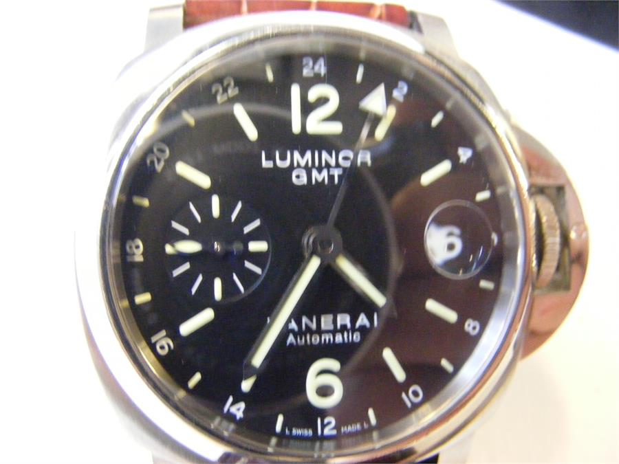 A Panerai Luminor GMT Automatic wrist watch - havi - Image 9 of 14